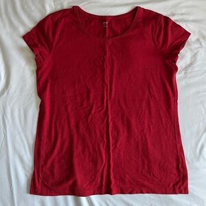 Apt. 9 Vibrant Red Short Sleeve Tee
